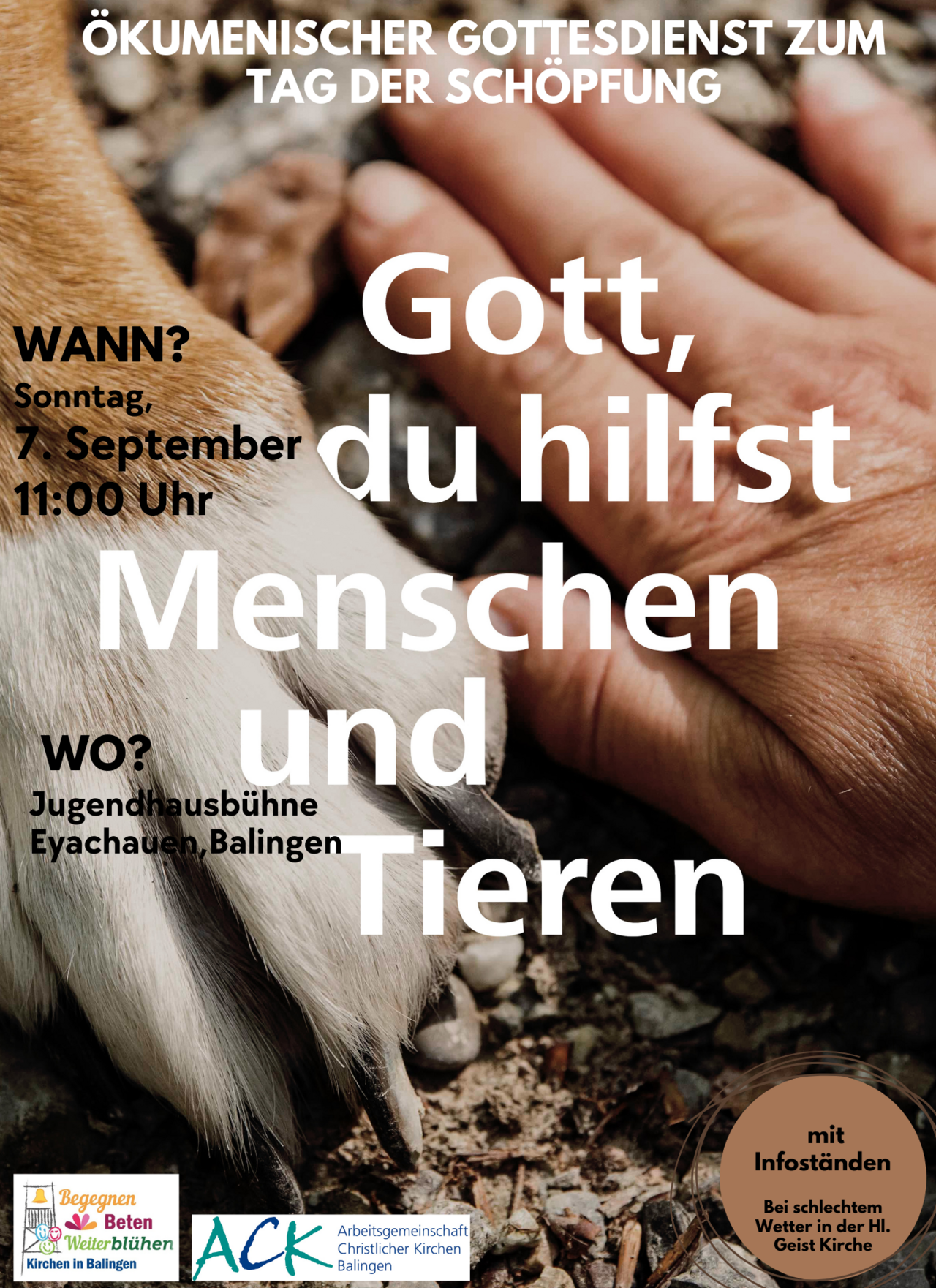 Plakat ökum. Gottesdienst 07.09.2025